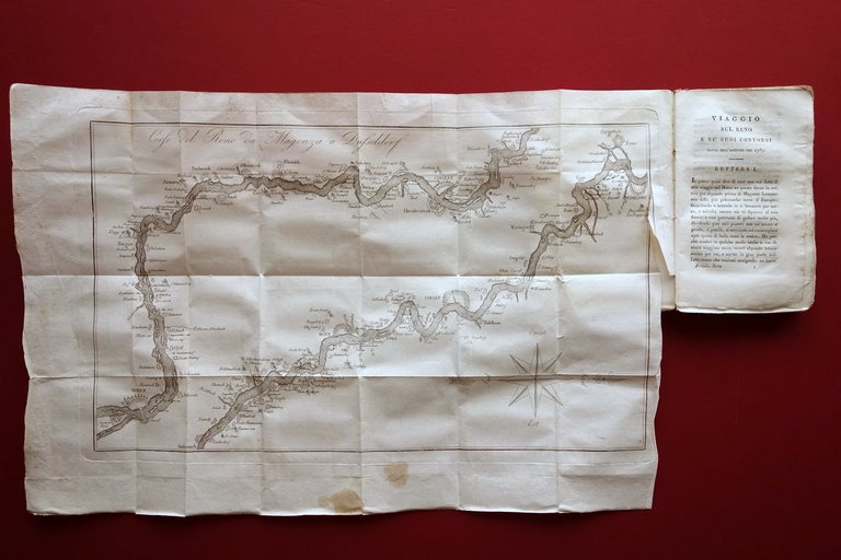 Viaggio sul Reno e ne'suoi Contorni Aurelio Bertola Silvestri Milano …