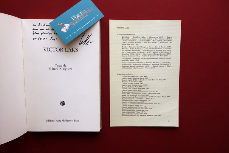 Victor Laks Texte de Gerard Xuriguera Editions Art Moderne Paris … | Immagine Gallery 3