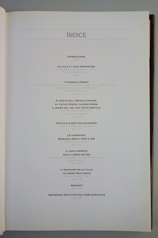 VILLA VIGARANI GUASTALLA VANDELLI EMILCERAMICA MODENA 2005