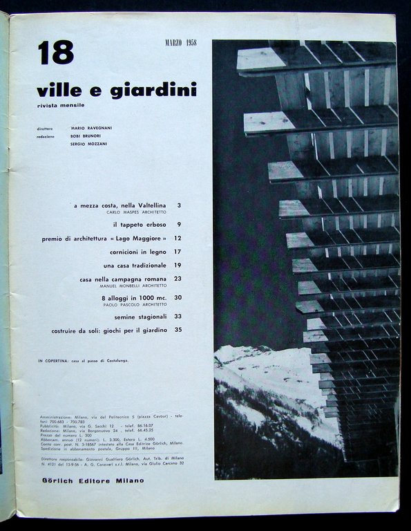 ville e giardini rivista di Architettura Arredamento numero 18 marzo …