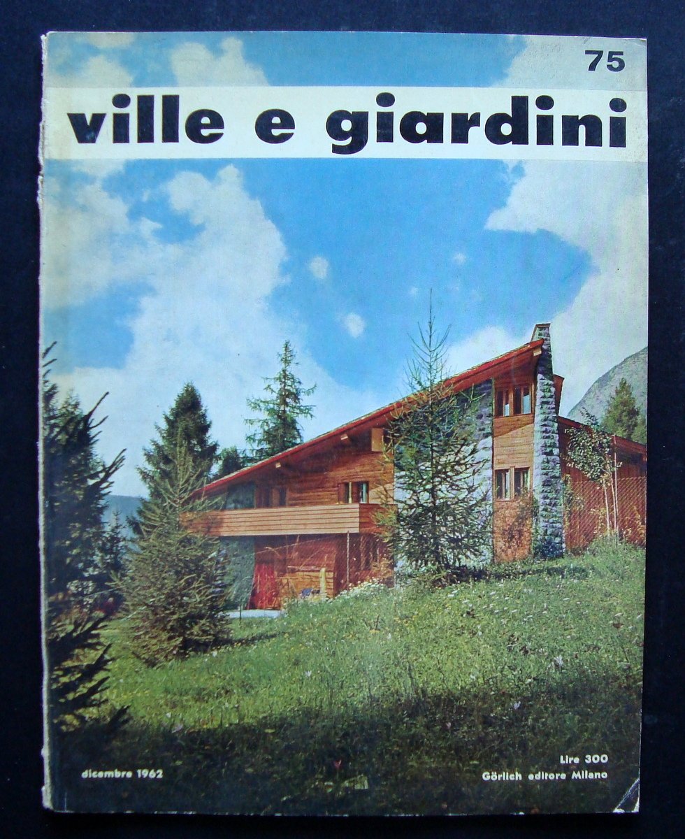 ville e giardini rivista di Architettura Arredamento numero 75 Dicembre …