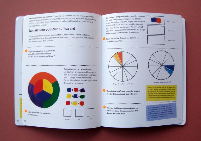 Vincent van Gogh Livre atelier d'art pour enfants Amsterdam