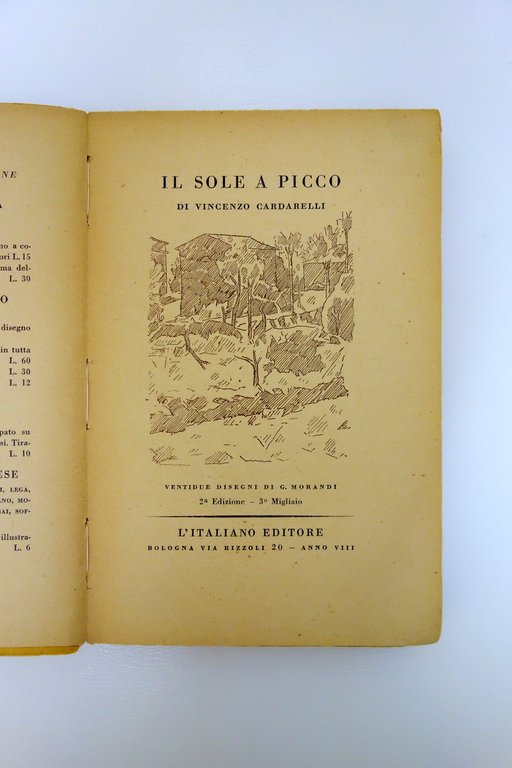 Vincenzo Cardarelli il Sole a Picco con 22 Disegni di … | Immagine Gallery 4