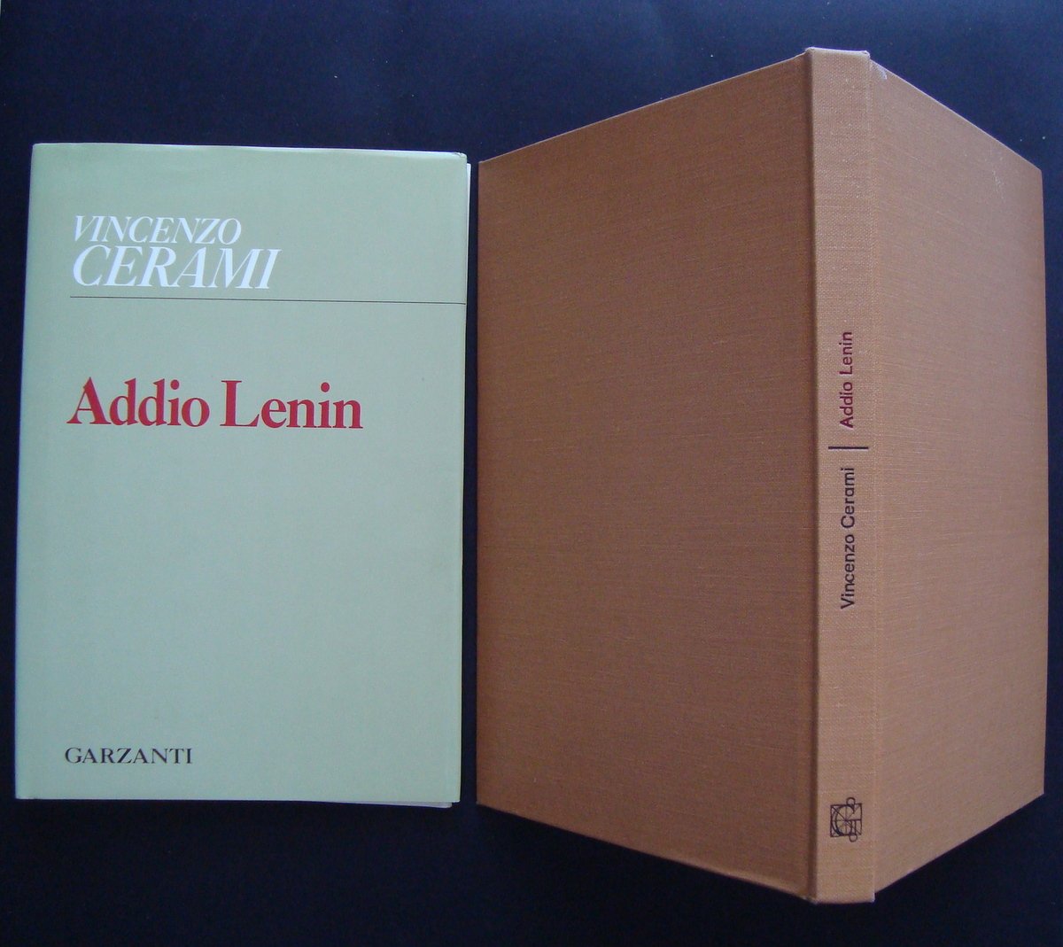 VINCENZO CERAMI ADDIO LENIN PRIMA EDIZIONE GARZANTI 1981 | Immagine principale
