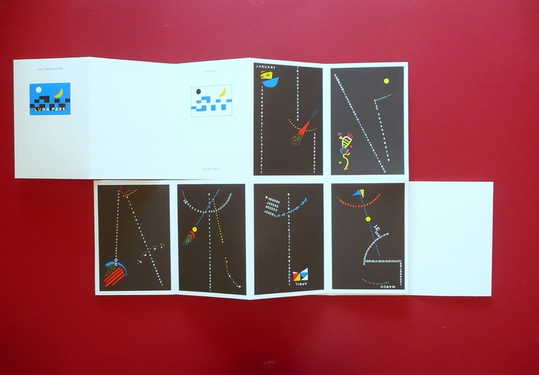 Vincenzo Fiorito Luna Park Libro Fisarmonica Silvio Zamorani 1989 Avanguardia