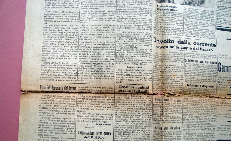 Vinceremo Grande Discorso del Duce Gazzetta dell'Emilia Ed. Straord. 18/11/1940