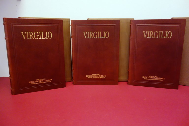 VIRGILIO Enciclopedia Virgiliana Treccani Roma 1996 6 Volumi Completo