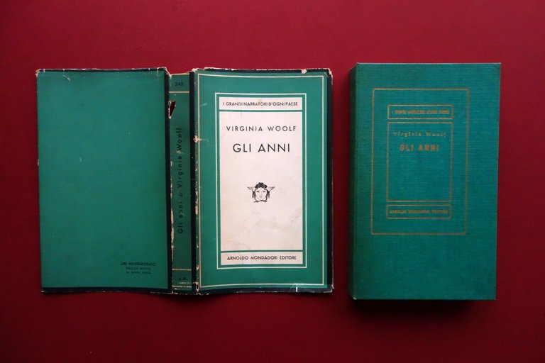 VIrginia Woolf Gli Anni Mondadori Medusa 1955 1∞ Edizione Italiana