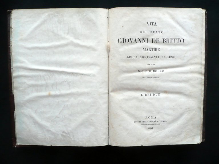 Vita Beato Giovanni Britto Martire Gesuita Roma 1853 Lisbona Miracoli … | Immagine Gallery 2