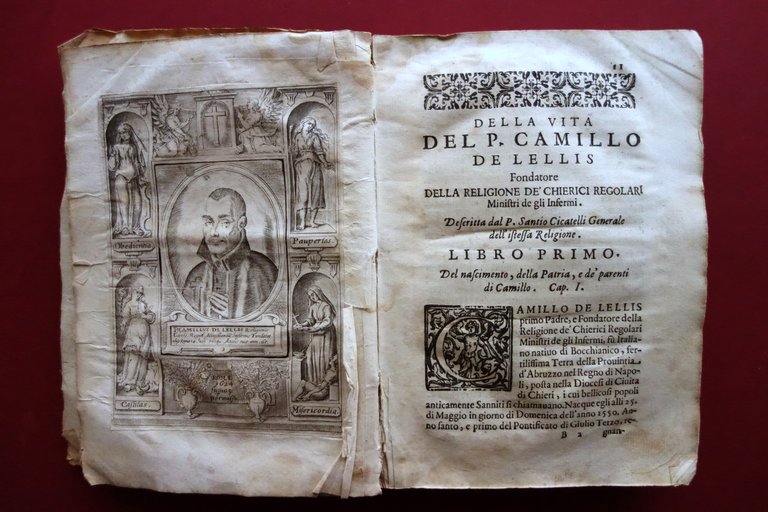 Vita del P. Camillo de Lellis Fondatore dei Chierici Regolari …