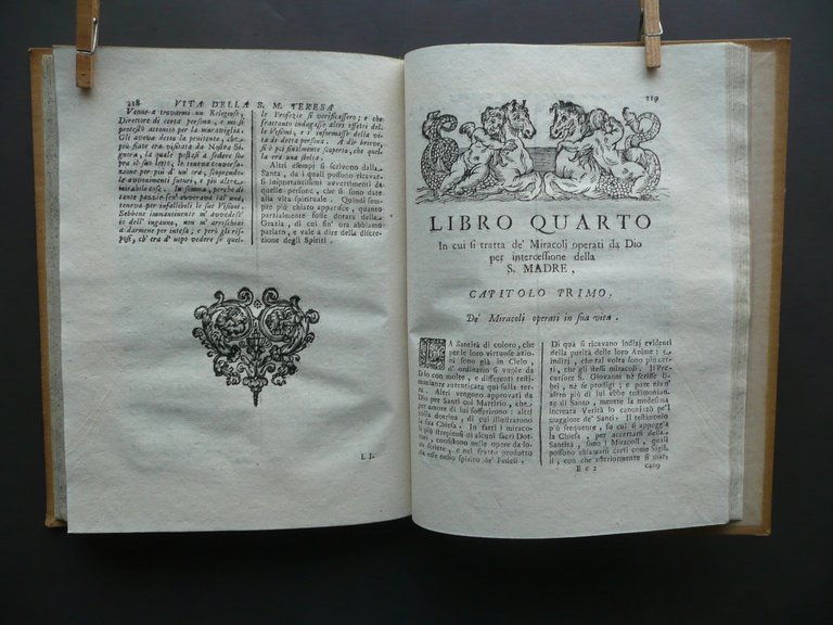 Vita della Santa Madre Teresa di Ges˘ Diego di Yepes …