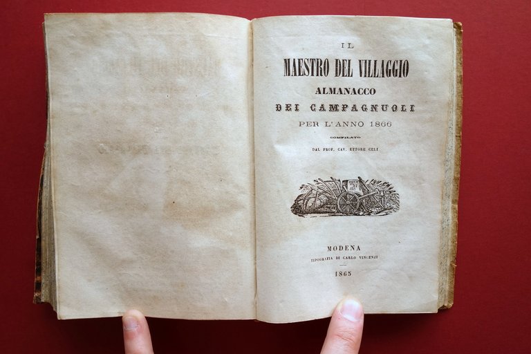 Vita di Napoleone III 1859 Il Maestro del Villaggio Almanacco …