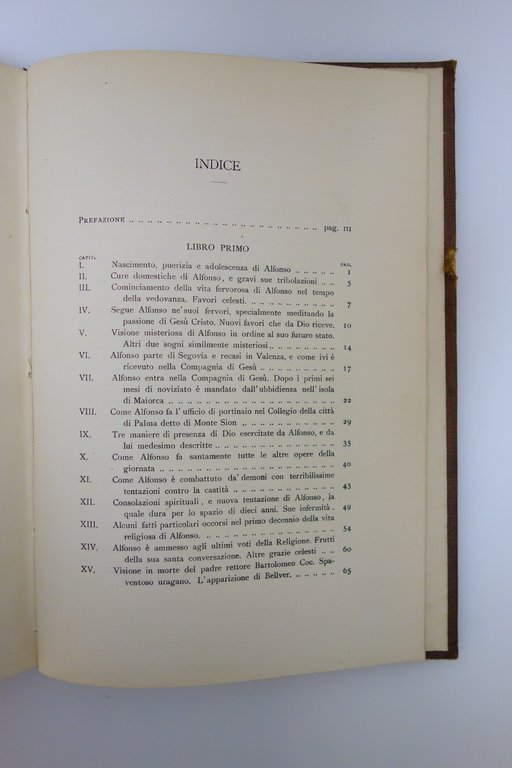 Vita di S. Alfonso Rodriguez G. Bonavenia Tipografia Vaticana Roma …
