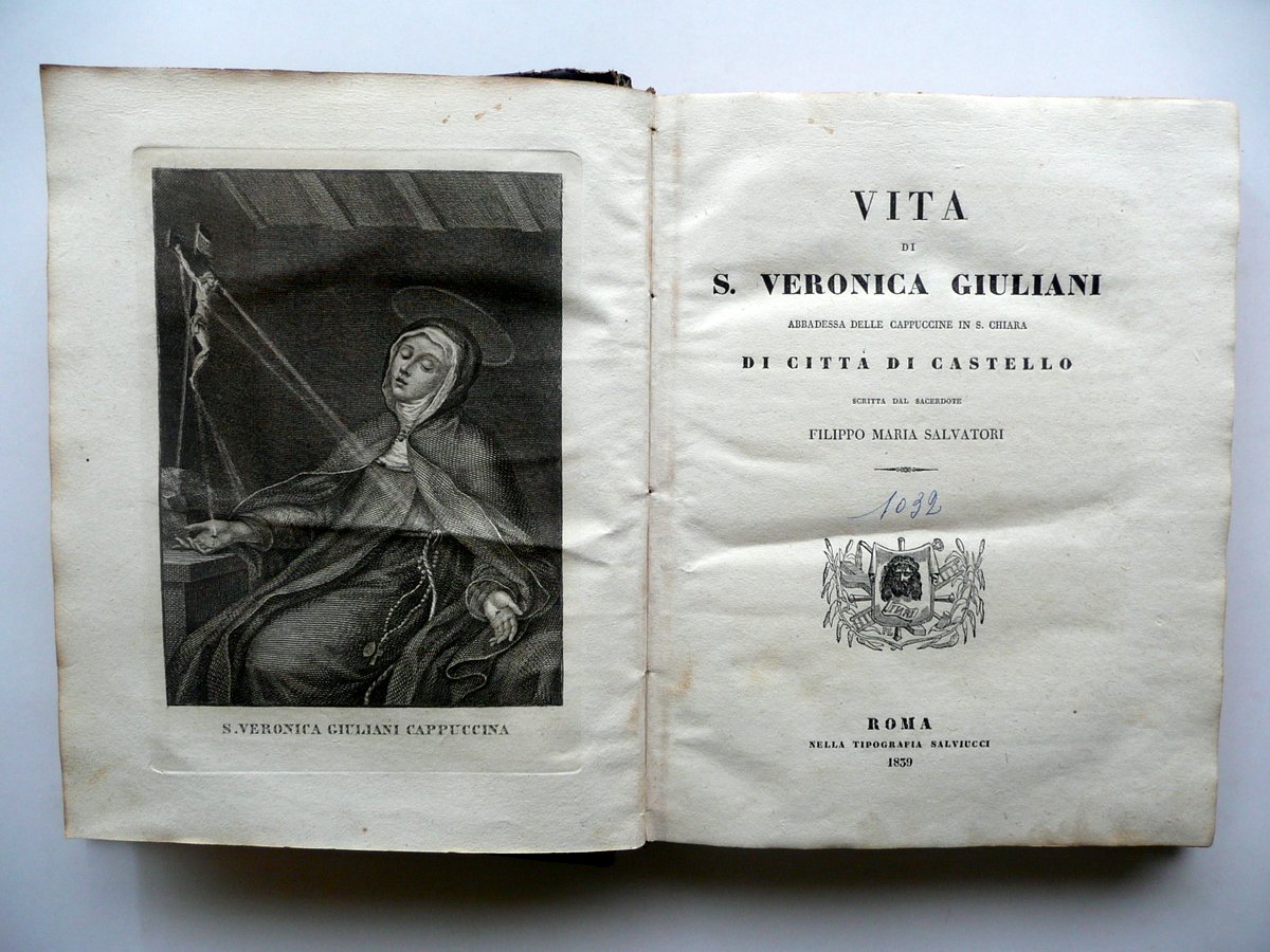 Vita di S.Veronica Giuliani Cappuccine S.Chiara Citt‡ di Castello Salviucci …