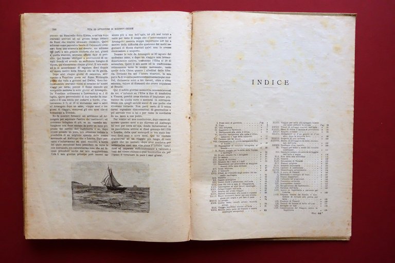 Vita e Avventure di Robinson Crusoe Daniel Defoe Sonzogno Illustrazioni … | Immagine Gallery 6