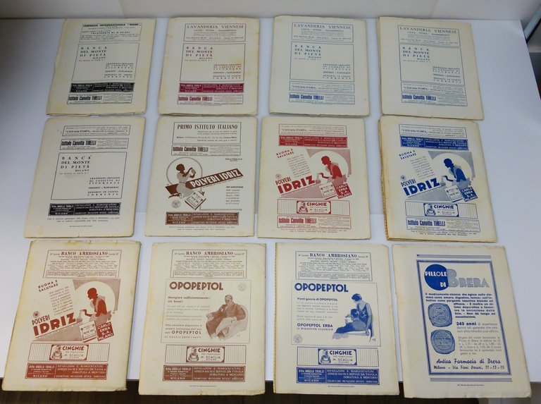 VITA E PENSIERO 1935 ANNATA COMPLETA 12 NN. CON 3 …