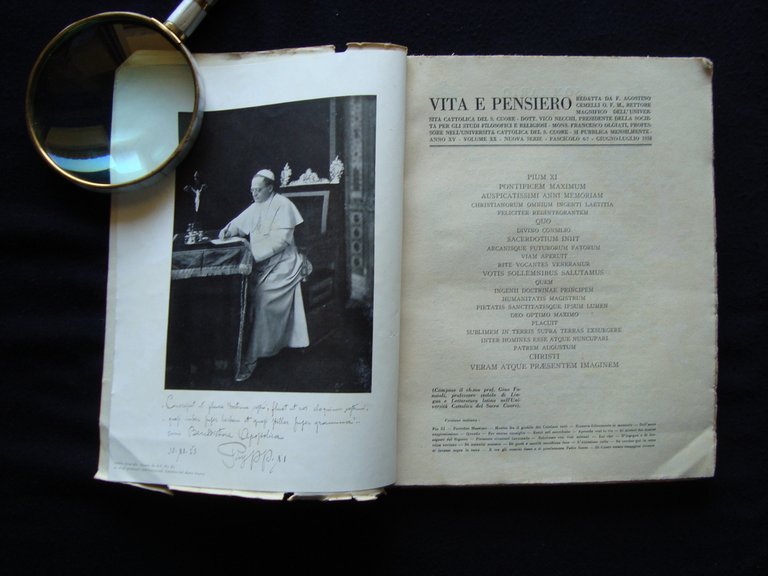 Vita e Pensiero Anno XV fascicolo doppio Giugno Luglio 1929 …