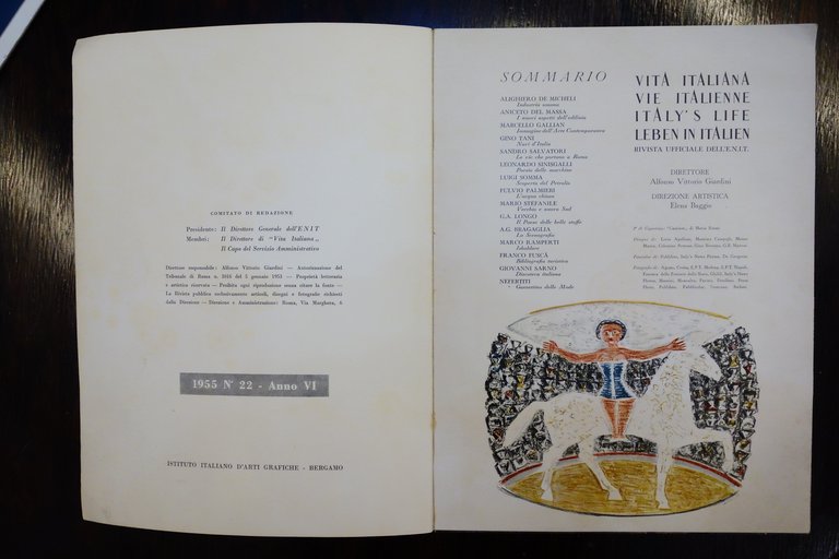 VITA ITALIANA N.22 1955 ANNO VI ENIT SIRONI SINISGALLI POESIA … | Immagine Gallery 3