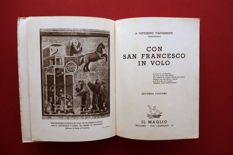 Vittorino Facchinetti con San Francesco in Volo Il Maglio 1936 … | Immagine Gallery 5