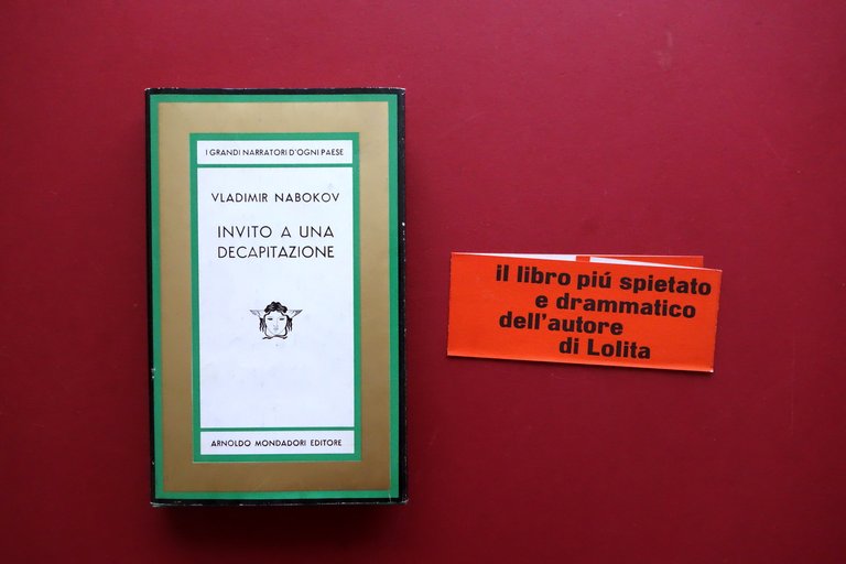 Vladimir Nabokov Invito a una Decapitazione Mondadori 1961 Ex Libris P. Chiara
