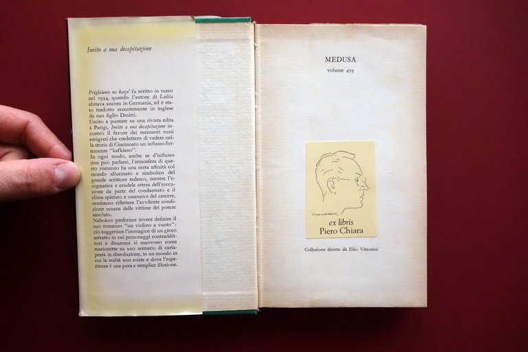 Vladimir Nabokov Invito a una Decapitazione Mondadori 1961 Ex Libris …