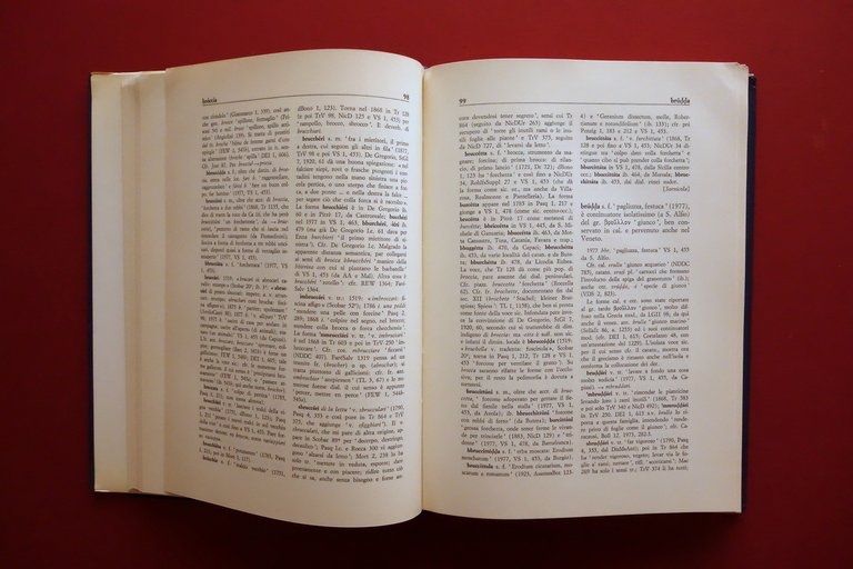 Vocabolario Etimologico Siciliano Vol. I A-L Alberto Varvaro Palermo 1986