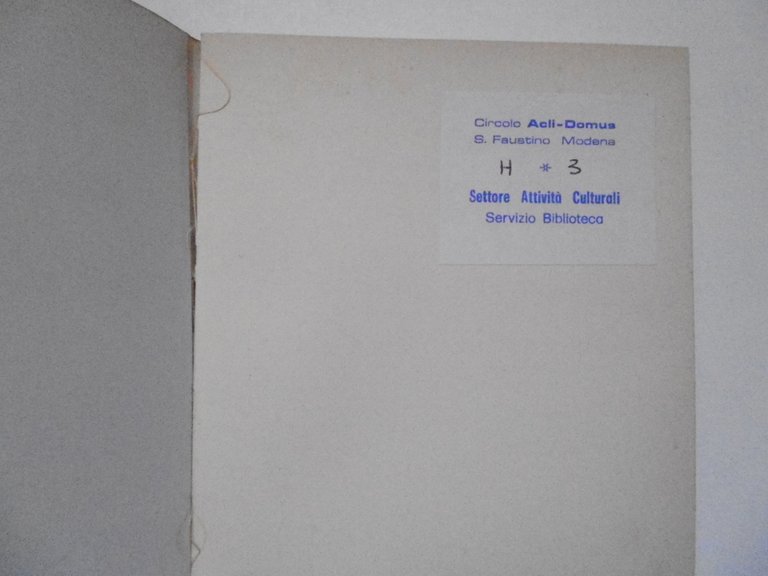 Von Schlosser Julius Sull'Antica Storiografia Italiana dell'Arte Neri Pozza 1961