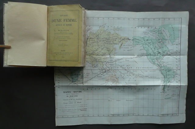 Voyage D'Une Femme Autour Du Monde Ida Pfeiffer Hachette Paris …