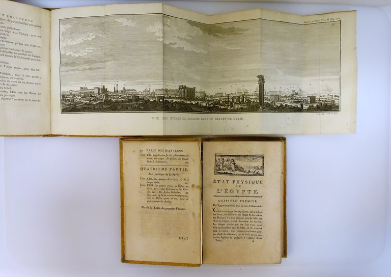 Voyage en Syrie et Egypte Volney Paris 1789-1790 2 Volumi …
