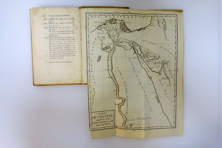 Voyage en Syrie et Egypte Volney Paris 1789-1790 2 Volumi …