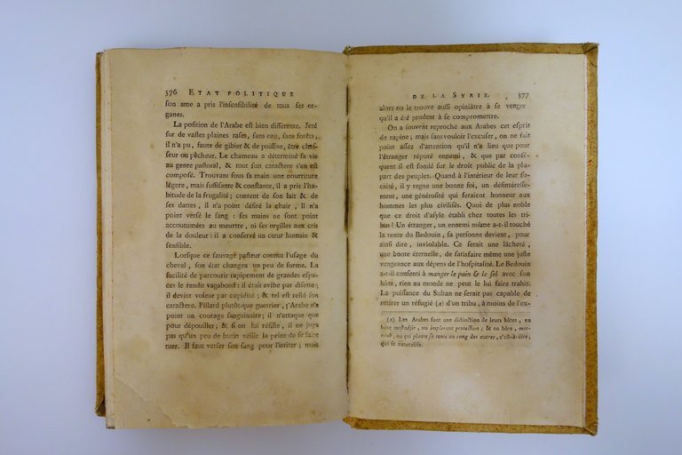 Voyage en Syrie et Egypte Volney Paris 1789-1790 2 Volumi …