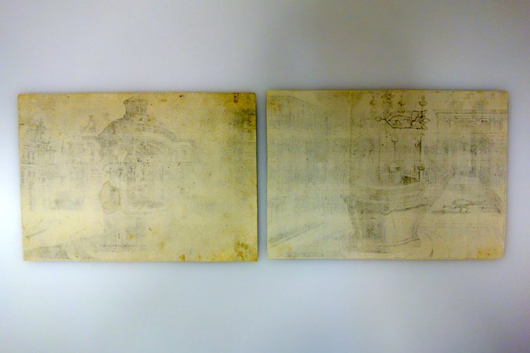 Vredeman de Vries Due Bulini Pozzi Inseriti in Prospettive Architettura …