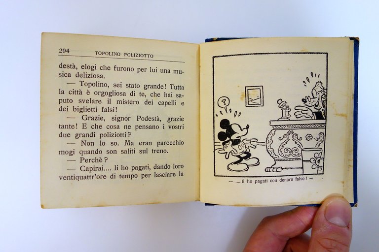 Walt Disney Topolino Poliziotto Salani Firenze 1936 Edizione Originale | Immagine Gallery 4