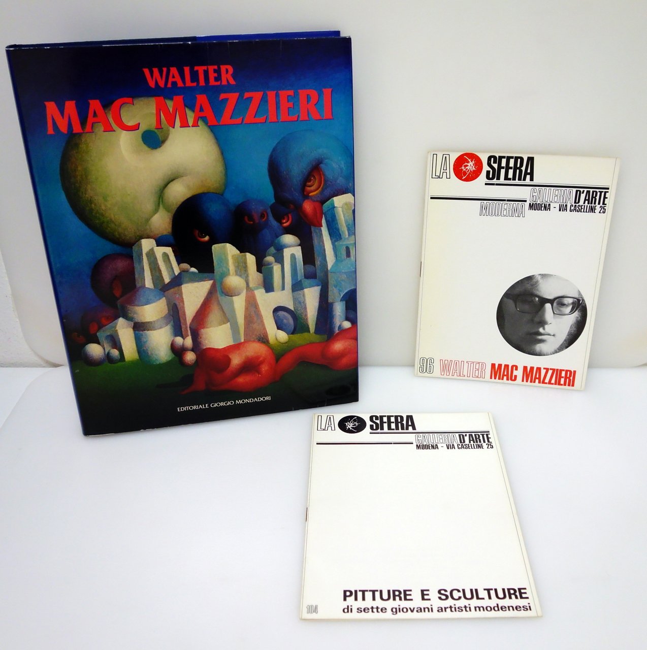 Walter Mac Mazzieri Mondadori 1997 Pavullo Cataloghi Galleria La Sfera … | Immagine principale