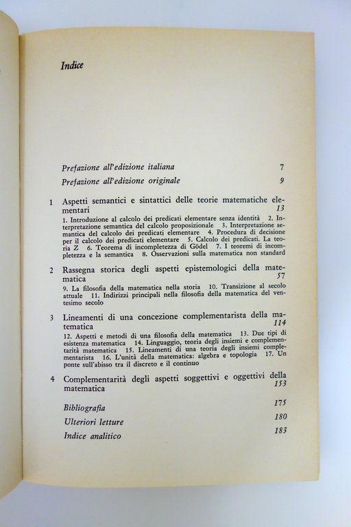 Willem Kuyk il Discreto e il Continuo Complementarità in Matematica …