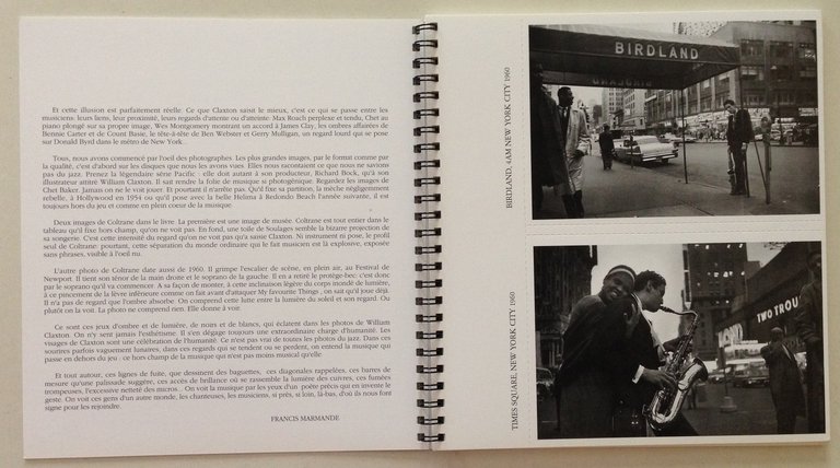 William Claxton Photographies Editions Du Desastre 1989