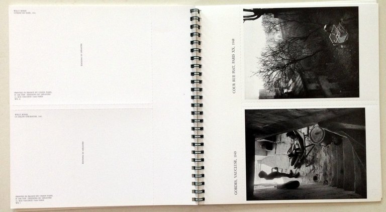 Willy Ronis Photographies Editions Du Desastre 1989
