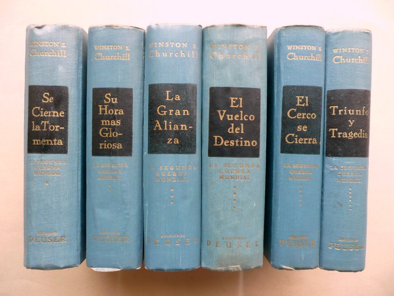 Winston Churchill La Segunda Guerra Mondial Peuser 1952 WW2 6 … | Immagine Gallery 4