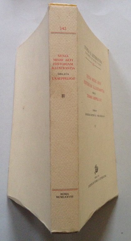 Xenia Medii Avevi Historiam Illustrantia Oblata Thomae Kaeppeli O.P. 2 …