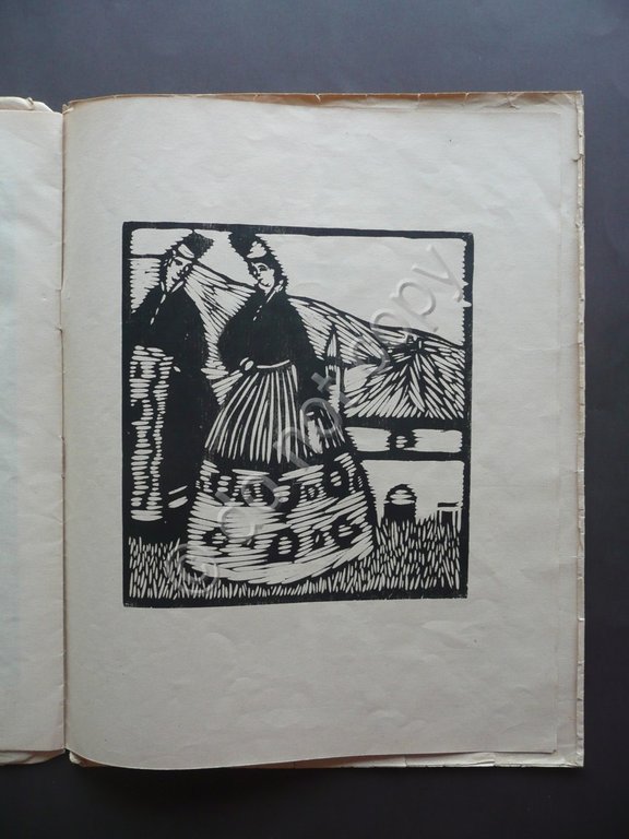 Xilografia Mensile Anno I Nonni Faenza Settembre 1924 10 Xilografie …