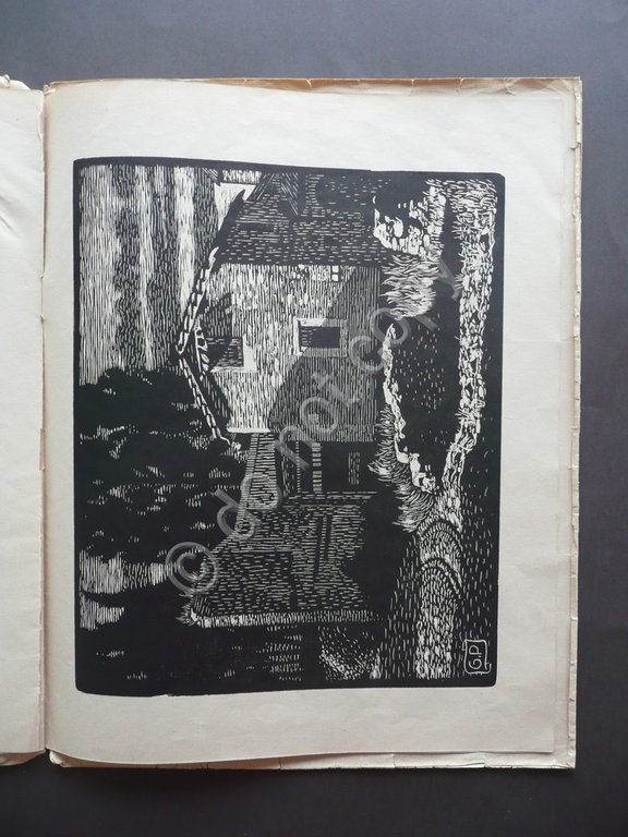 Xilografia Mensile Anno I Nonni Faenza Settembre 1924 10 Xilografie …