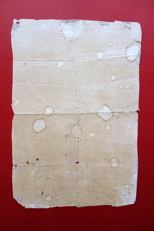 Xilografia Originale San Geminiano Patrono di Modena XVI∞ Secolo Rarissima