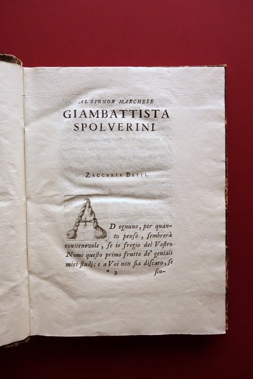 Zaccaria Betti Del Baco da Seta Canti IV Andreoni Verona …
