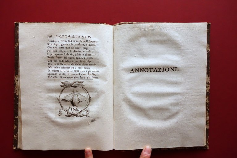Zaccaria Betti Del Baco da Seta Canti IV Andreoni Verona …