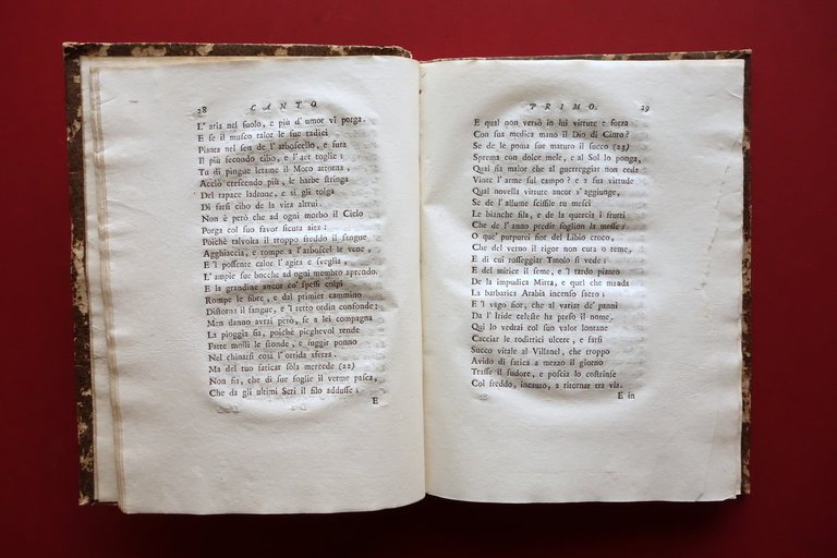 Zaccaria Betti Del Baco da Seta Canti IV Andreoni Verona …