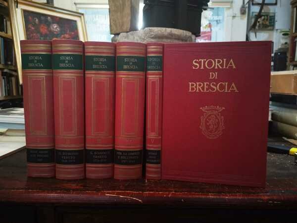 STORIA DI BRESCIA TRECCANI 5 VOL. (TUTTA TELA)
