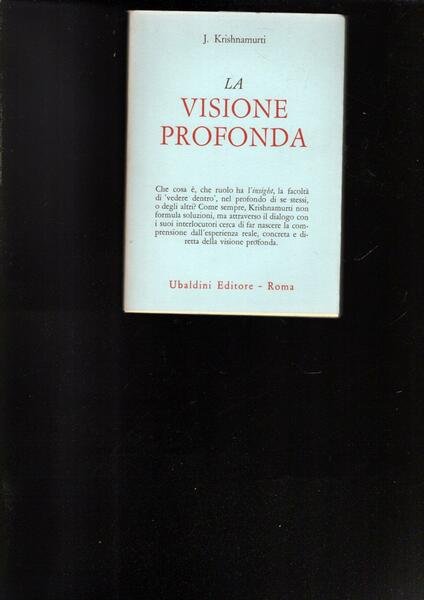 LA VISIONE PROFONDA