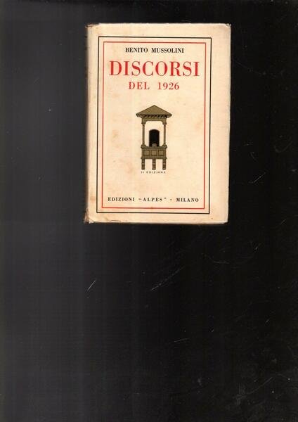 DISCORSI DEL 1926