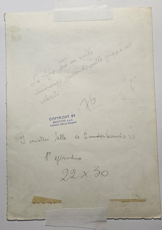 5 disegni originali di Antonio D'agostini per Malipiero