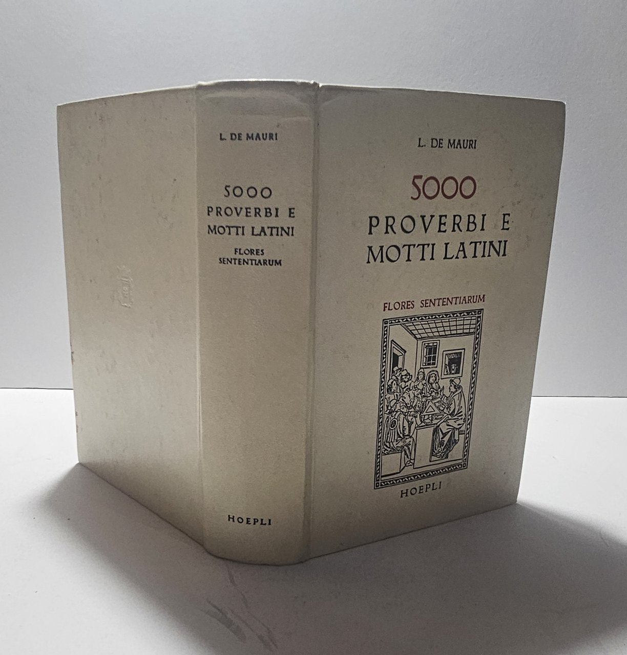 5000 Proverbi e Motti Latini L De Mauri Hoepli Flores … | Immagine principale